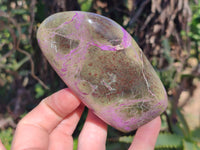 Polished Stichtite Standing Free Forms x 4 From Barberton, South Africa - Toprock Gemstones and Minerals 