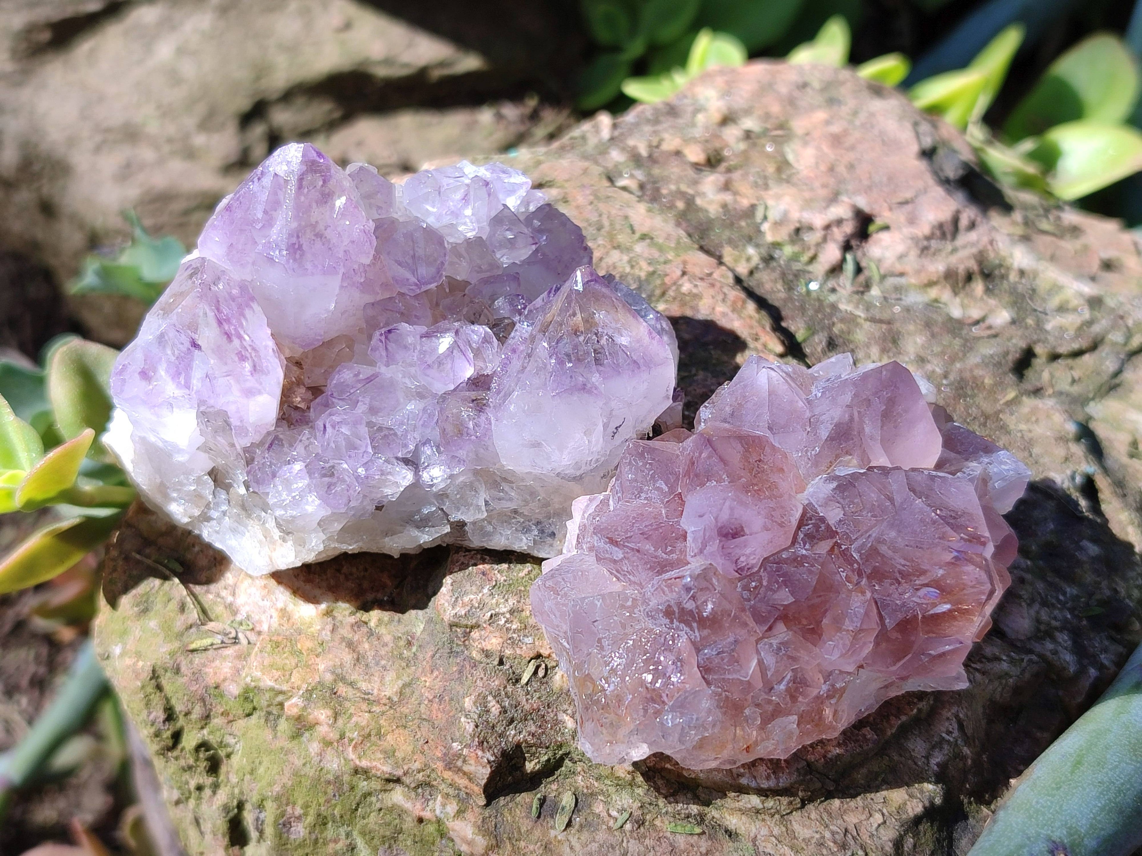 Natural Mixture Of Spirit Quartz Crystals x 20 From Boekenhouthoek, South Africa - Toprock Gemstones and Minerals 