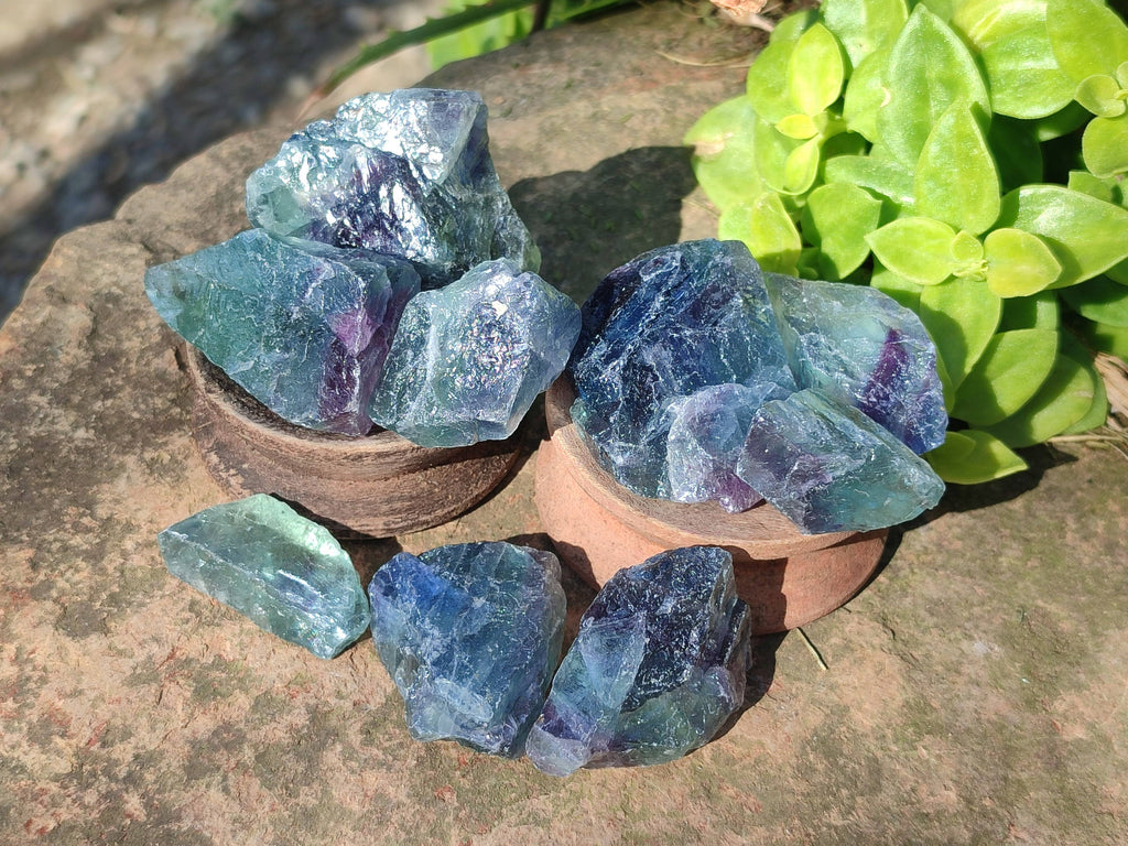 Natural Watermelon Fluorite Specimens x 3.8 Kg Lot From Namibia - Toprock Gemstones and Minerals 