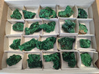 Natural Silky Malachite Specimens x 20 From Kasompe, Congo - Toprock Gemstones and Minerals 