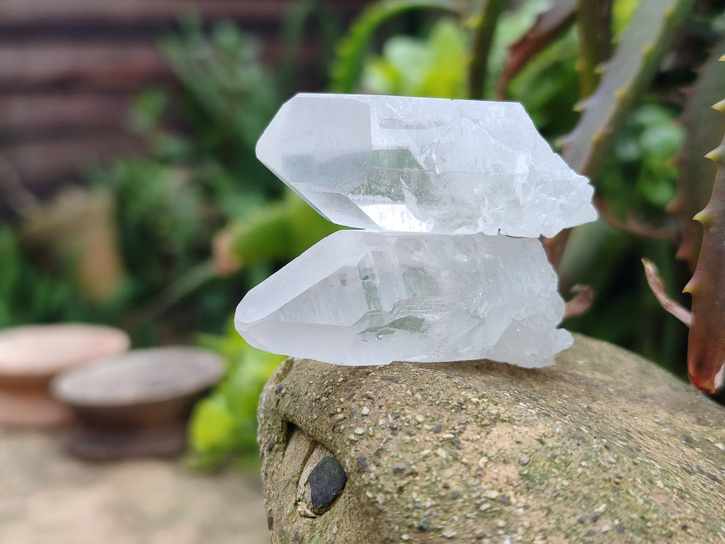 Natural Clear Quartz Crystals x 70 From Zambia - Toprock Gemstones and Minerals 
