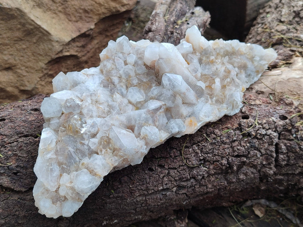 Natural Fairy Spirit Quartz Clusters x 3 From Boekenhouthoek, South Africa - Toprock Gemstones and Minerals 