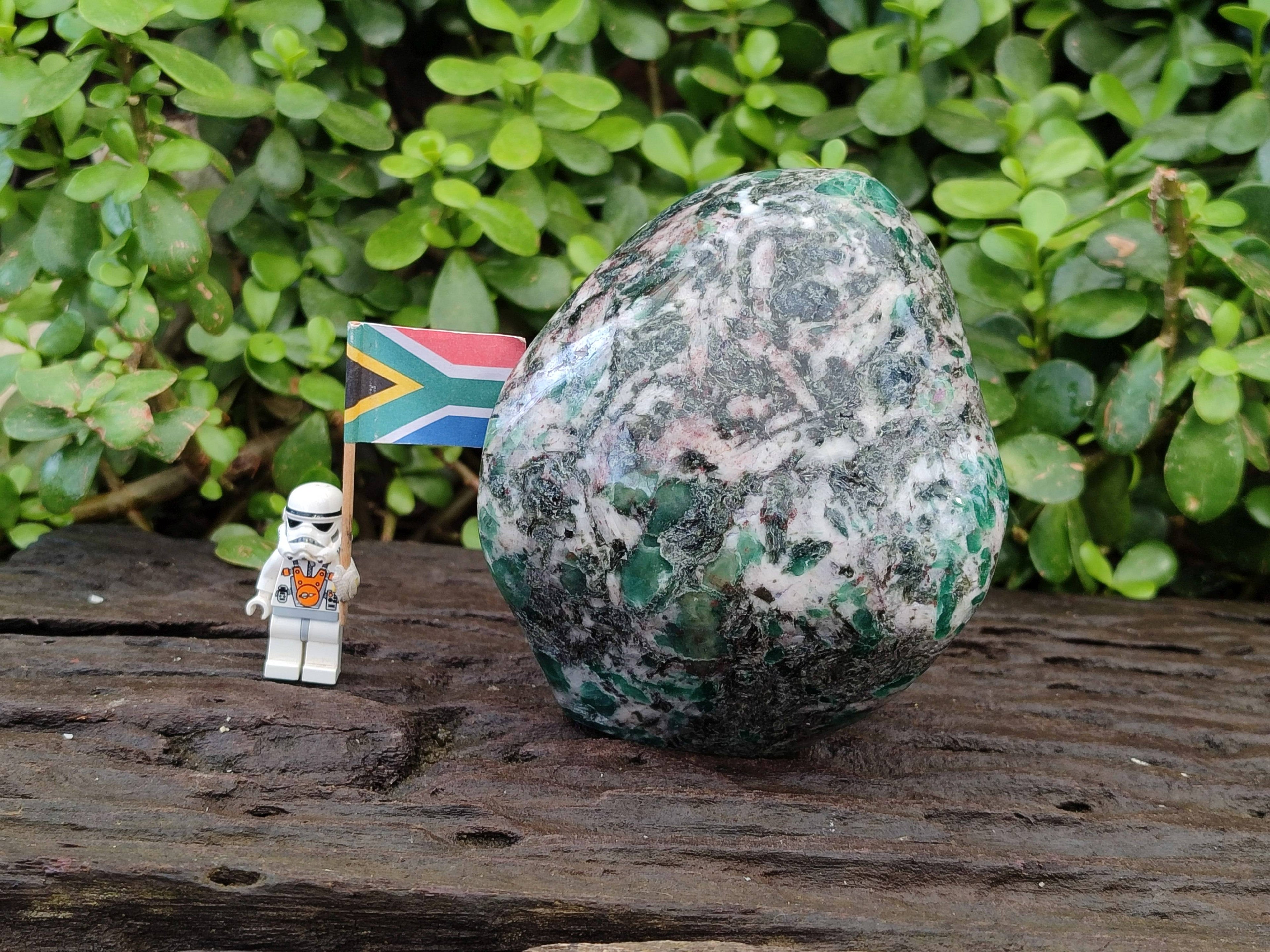 Polished Emerald Mica 'Mutokolite' Standing Free Form x 1 From Mutoko, Zimbabwe - Toprock Gemstones and Minerals 