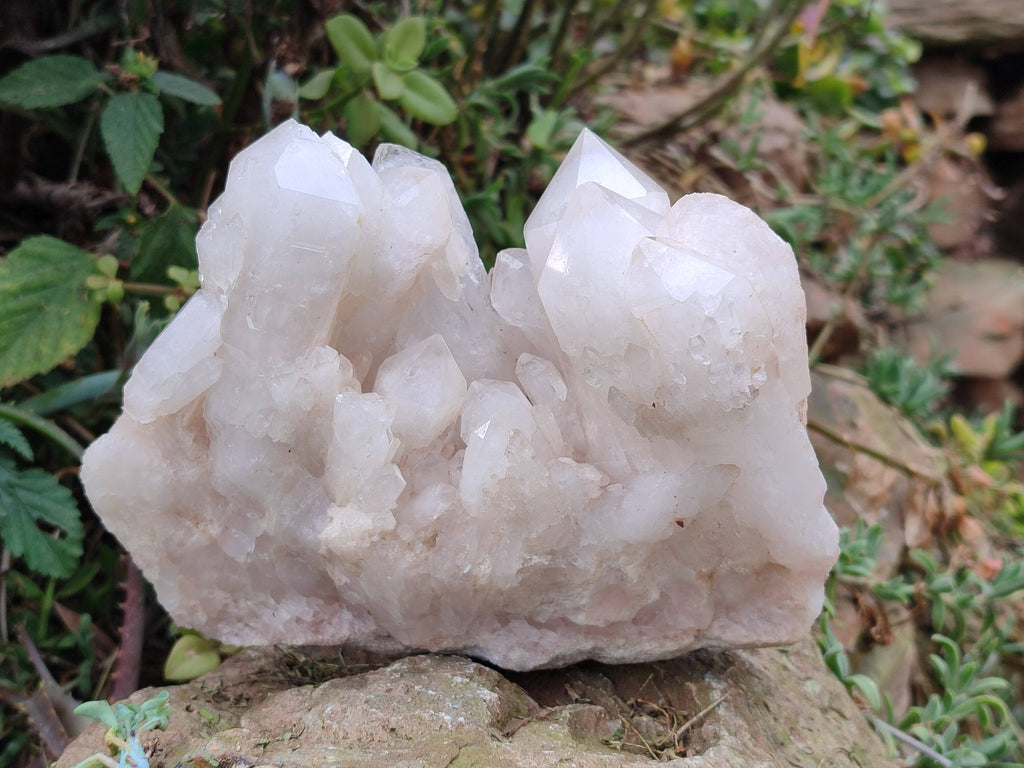 Natural Cascading Candle Quartz Clusters x 2 From Antsirabe, Madagascar - Toprock Gemstones and Minerals 