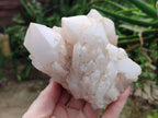 Natural Cascading Candle Quartz Clusters x 2 From Antsirabe, Madagascar - Toprock Gemstones and Minerals 