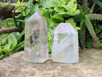 Polished Clear Quartz Crystals x 6 From Madagascar - Toprock Gemstones and Minerals 