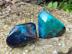 Polished Shattuckite Free Forms x 6 From Namibia - Toprock Gemstones and Minerals 