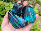 Polished Shattuckite Free Forms x 6 From Namibia - Toprock Gemstones and Minerals 