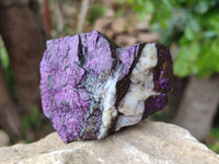 Natural Metallic Purpurite Specimens x 6 From Erongo, Namibia