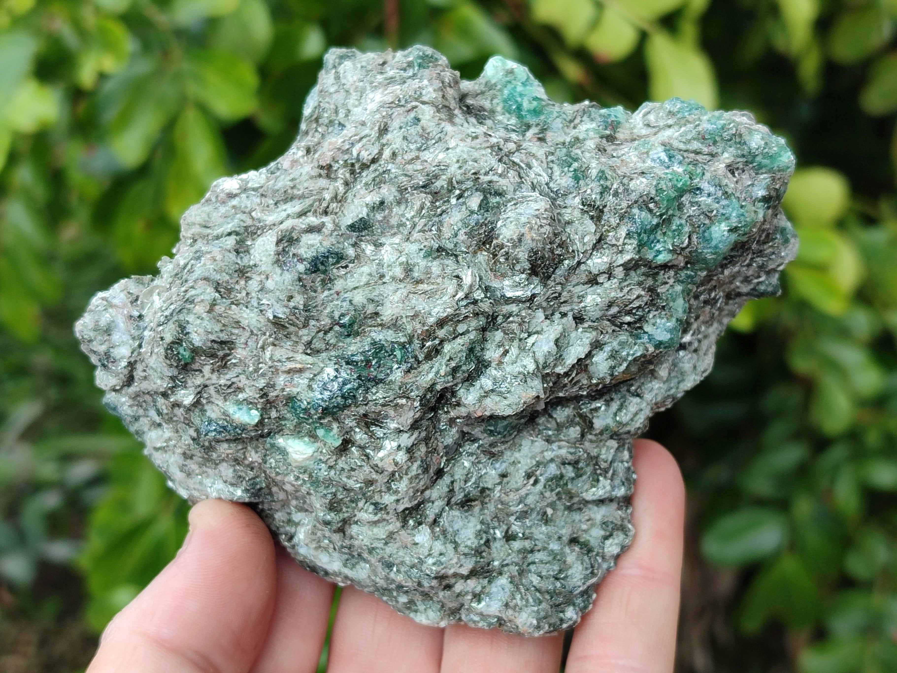 Natural Emerald Mica 'Mutokolite' Specimens x 4 From Mutoko, Zimbabwe - Toprock Gemstones and Minerals 