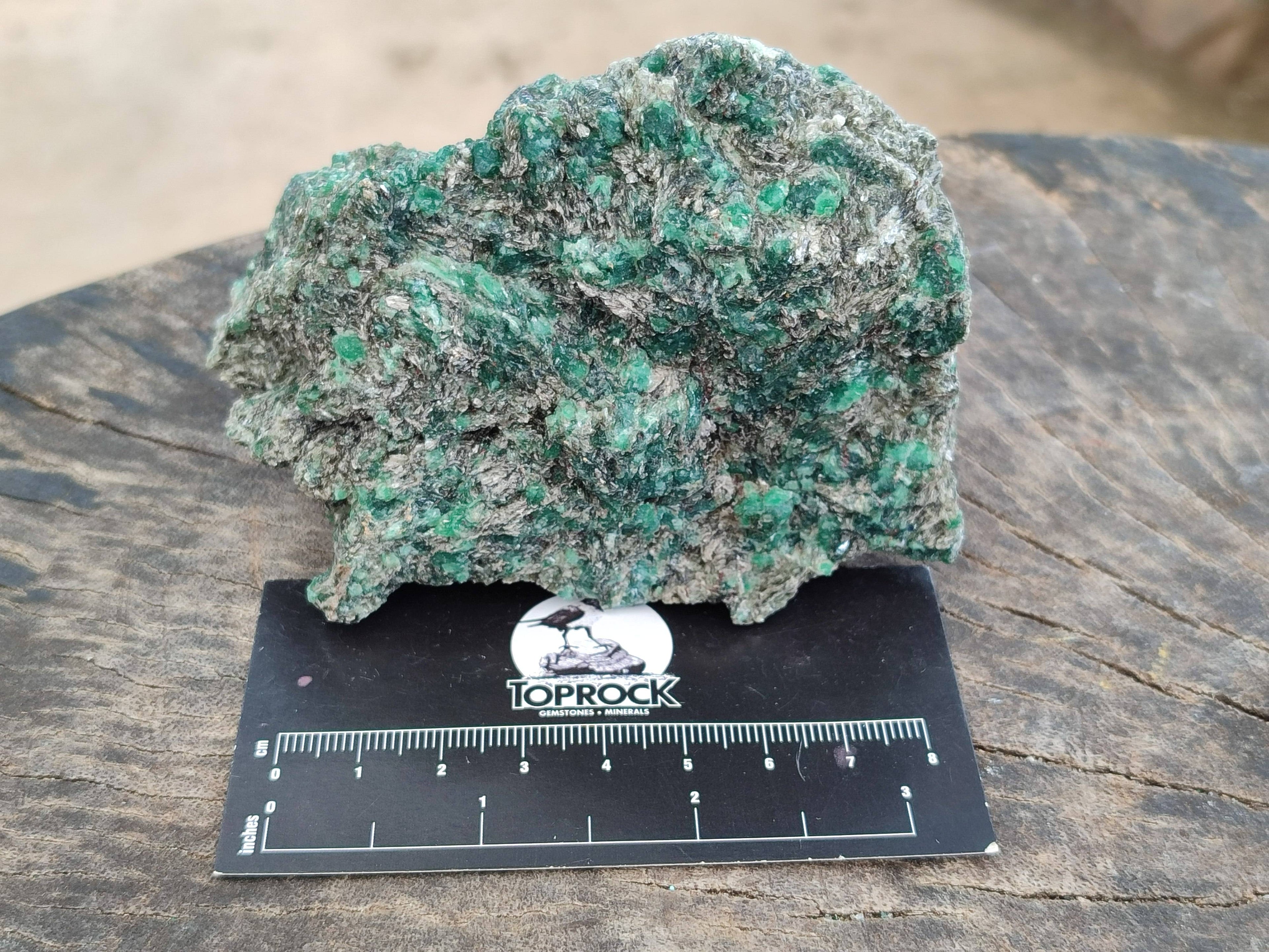 Natural Emerald Mica 'Mutokolite' Specimens x 4 From Mutoko, Zimbabwe - Toprock Gemstones and Minerals 