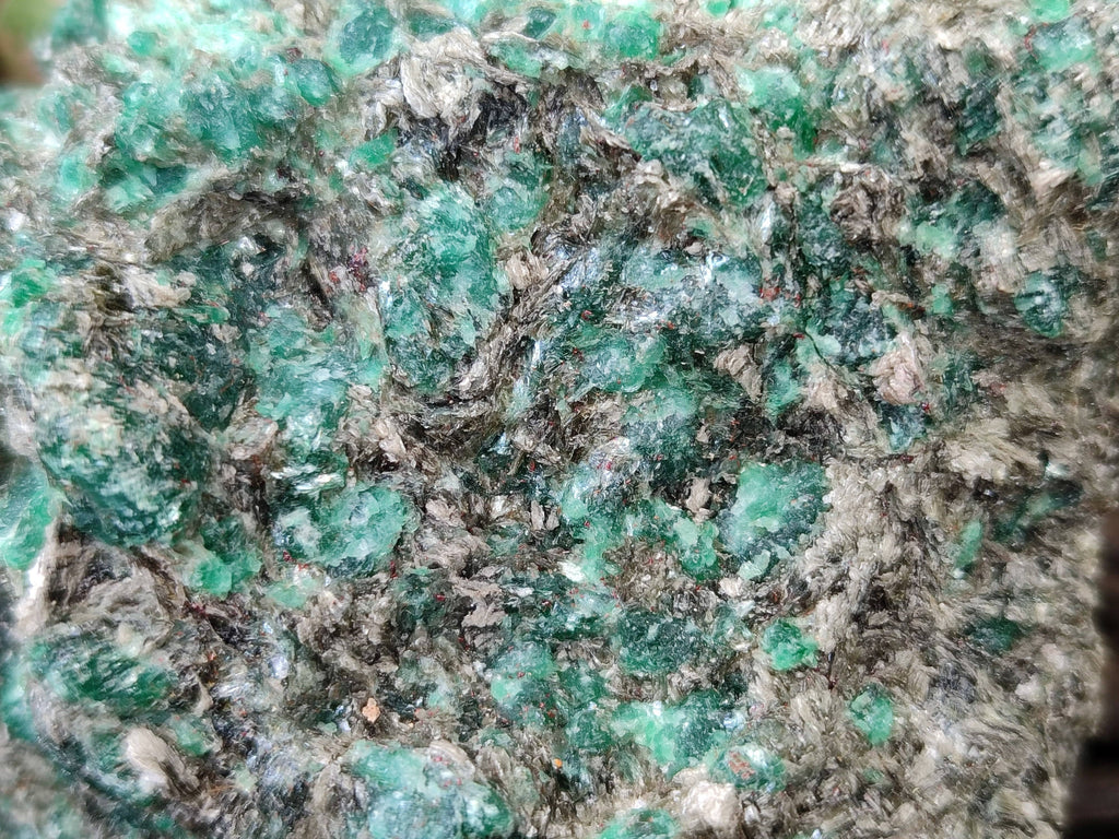 Natural Emerald Mica 'Mutokolite' Specimens x 4 From Mutoko, Zimbabwe - Toprock Gemstones and Minerals 