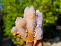 Natural Amethyst Spirit Quartz Clusters x 2 From South Africa