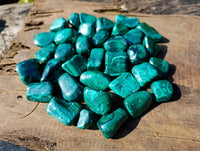 Polished Flower Malachite Free Forms x 35 From Congo