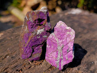 Natural Metallic Purpurite Specimens x 20 From Erongo, Namibia