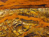 Polished Tigers Eye Standing Free Form x 1 From South Africa