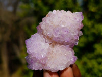 Natural Amethyst Spirit Quartz Crystals x 20 From South Africa