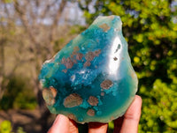Polished On One Side Emerald Mtorolite x 6 From Mutorashanga, Zimbabwe