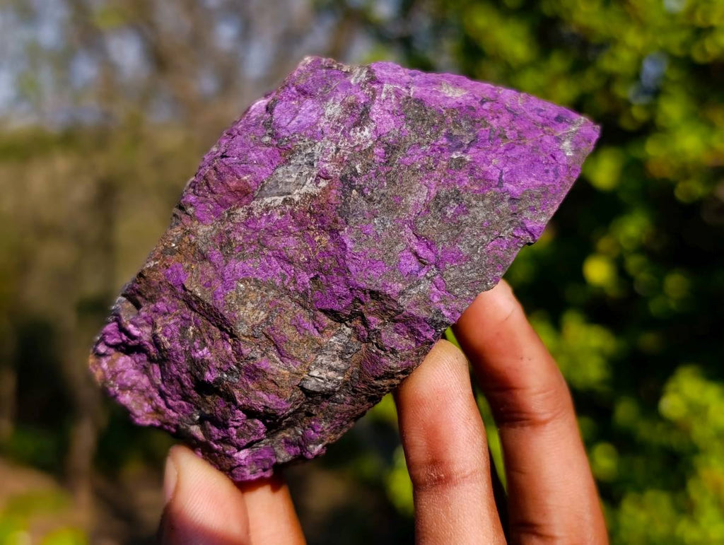 Natural Metallic Purpurite Specimens x 6 From Erongo, Namibia - Toprock Gemstones and Minerals 