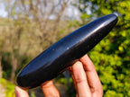 Polished Black Basalt Massage Wands x 6 From Antsirabe, Madagascar - Toprock Gemstones and Minerals 