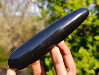 Polished Black Basalt Massage Wands x 6 From Antsirabe, Madagascar