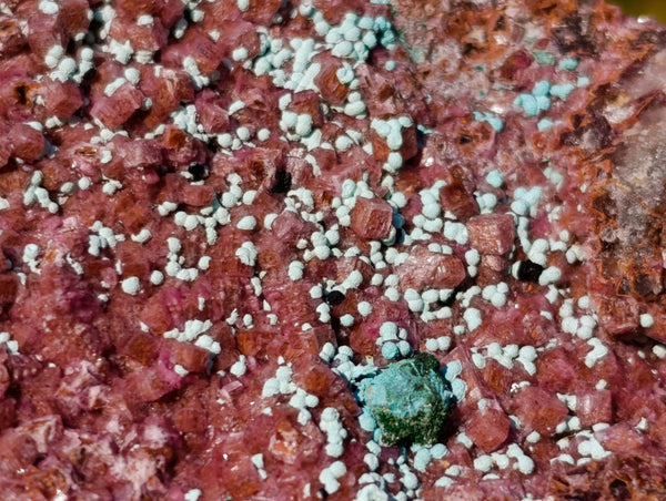 Natural Drusy Salrose on Dolomite Matrix Specimens x 2 From Kakanda, Congo