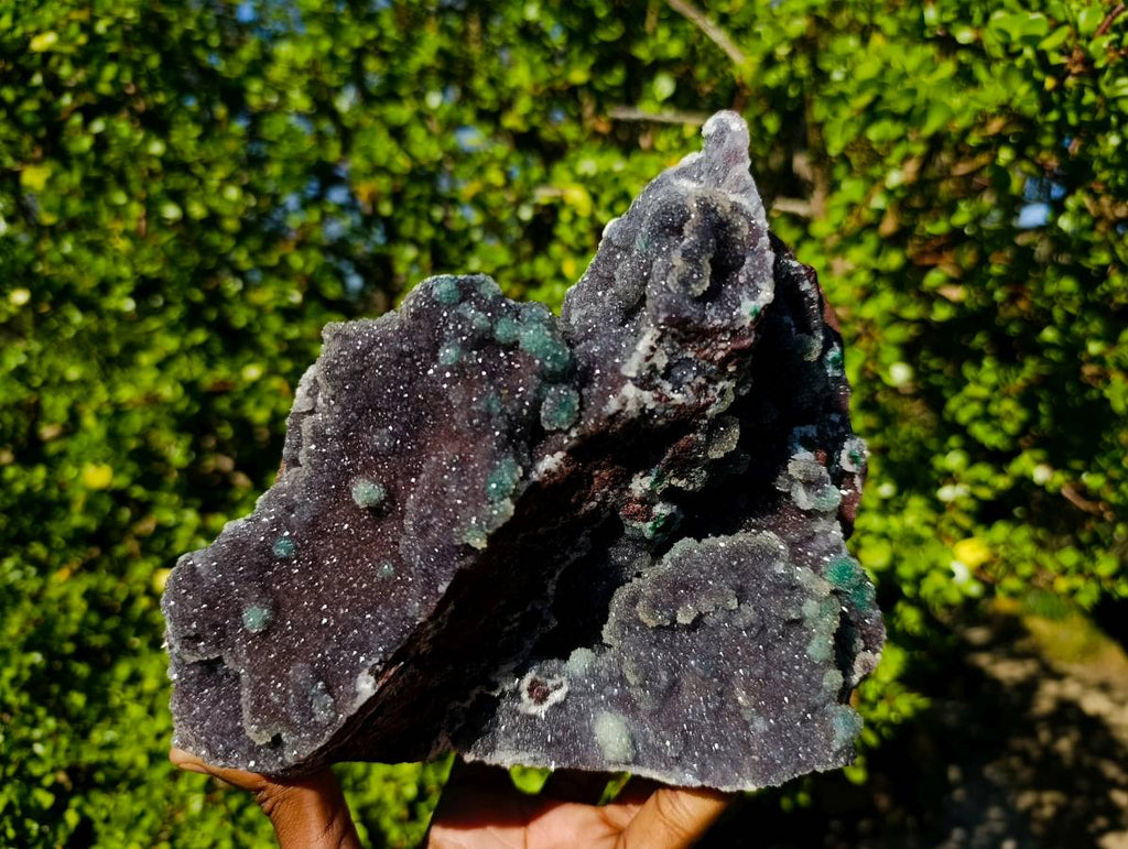 Natural Ball Malachite On Dolomite Matrix Specimen x 1 From Kambove, Congo - Toprock Gemstones and Minerals 