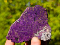 Natural Metallic Purpurite Specimens x 12 From Erongo, Namibia