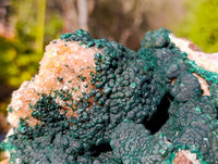 Natural Ball Malachite On Dolomite Matrix Specimens x 2 From Kambove, Congo