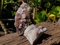 Natural Fairy Spirit Quartz Clusters x 4 From South Africa