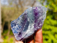 Natural Watermelon Fluorite Cobbed Specimens x 35 From Namibia