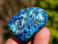 Polished Shattuckite Free Forms x 35 From Kaokoveld, Namibia