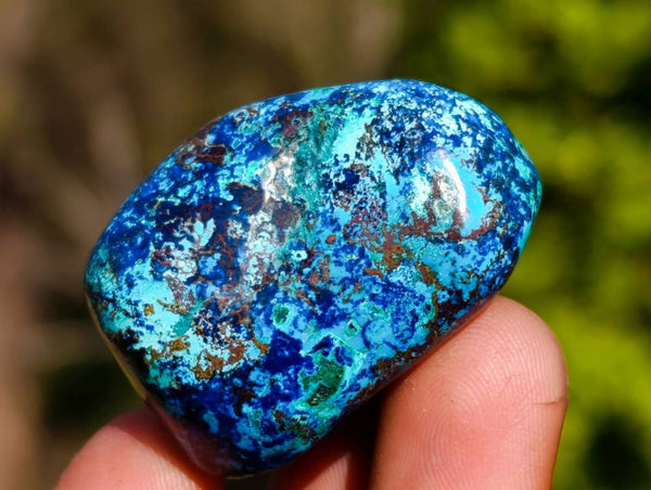 Polished Shattuckite Free Forms x 35 From Kaokoveld, Namibia
