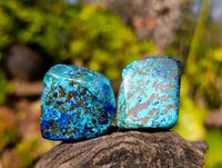 Polished Shattuckite Free Forms x 35 From Kaokoveld, Namibia