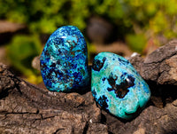 Polished Shattuckite Free Forms x 35 From Kaokoveld, Namibia