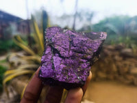 Natural Metallic Purpurite Specimens x 12 From Erongo, Namibia