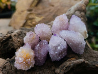 Natural Amethyst Spirit Quartz Crystals x 70 From South Africa