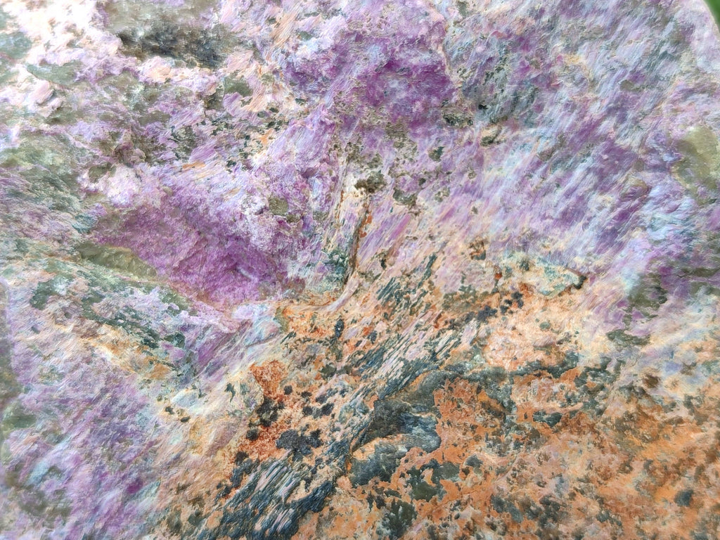 Natural Cobbed Stichtite Specimens x 3 From Barberton, South Africa - Toprock Gemstones and Minerals 