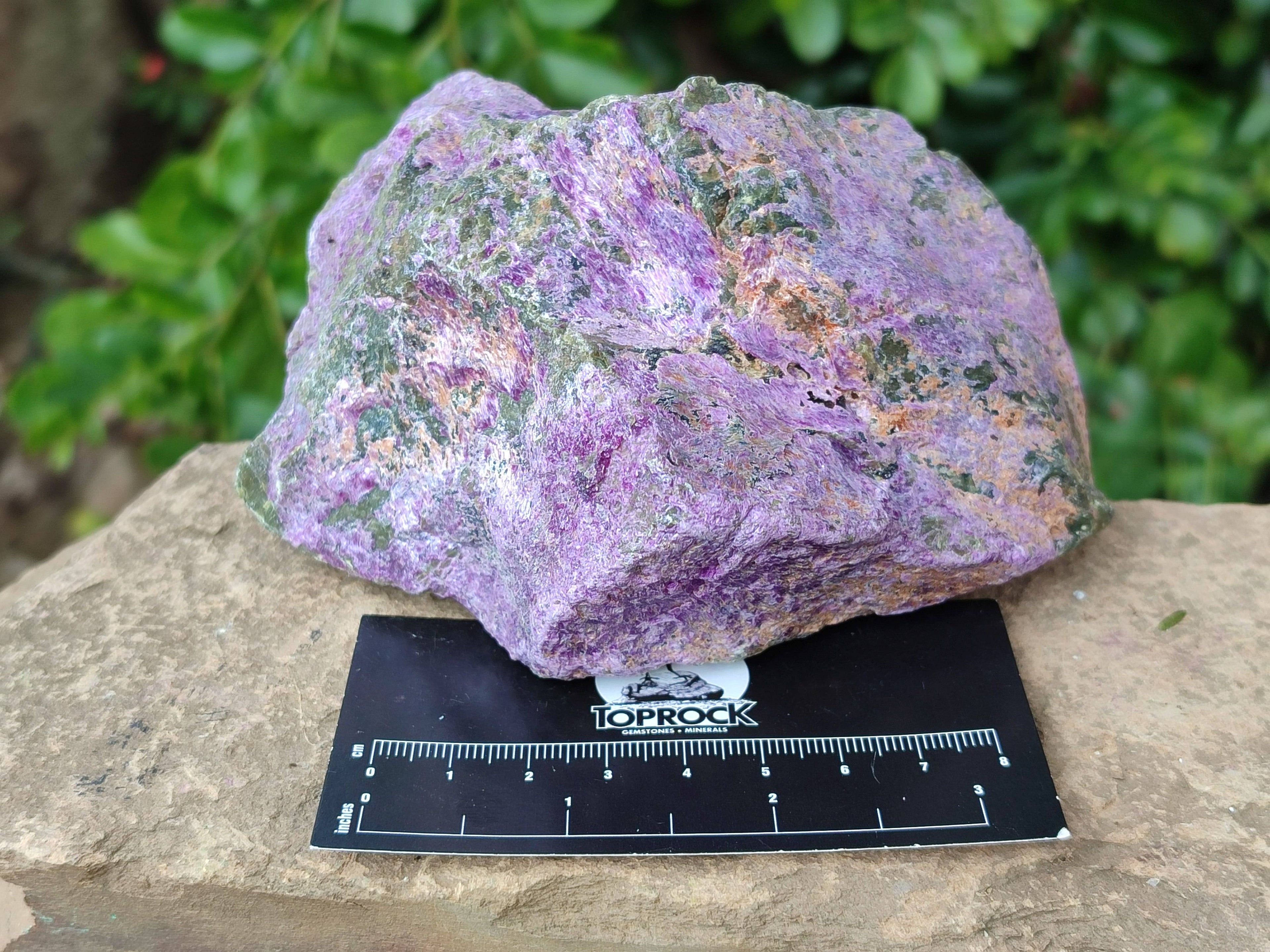 Natural Cobbed Stichtite Specimens x 3 From Barberton, South Africa - Toprock Gemstones and Minerals 