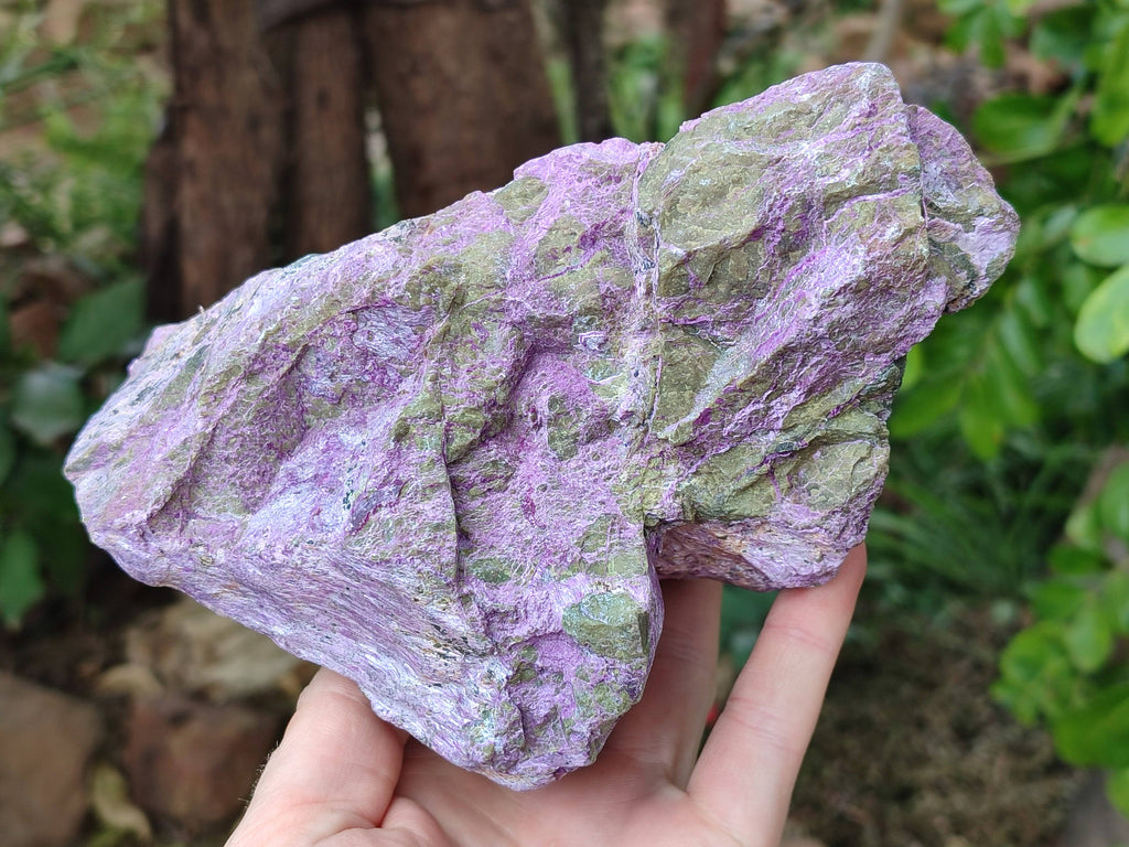 Natural Cobbed Stichtite Specimens x 3 From Barberton, South Africa - Toprock Gemstones and Minerals 