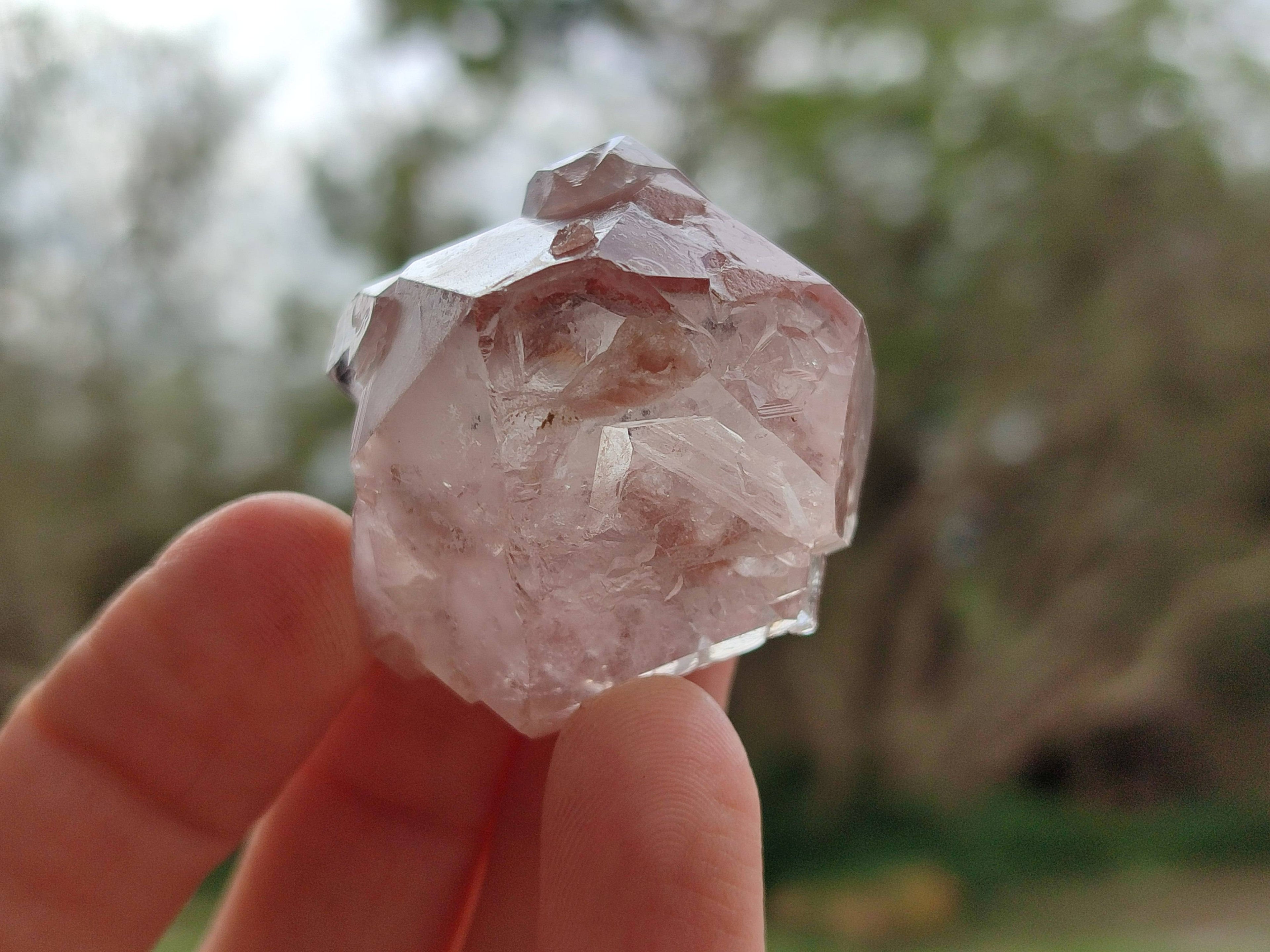 Natural Red Hematoid Quartz Crystals x 13 From Karoi, Zimbabwe - Toprock Gemstones and Minerals 