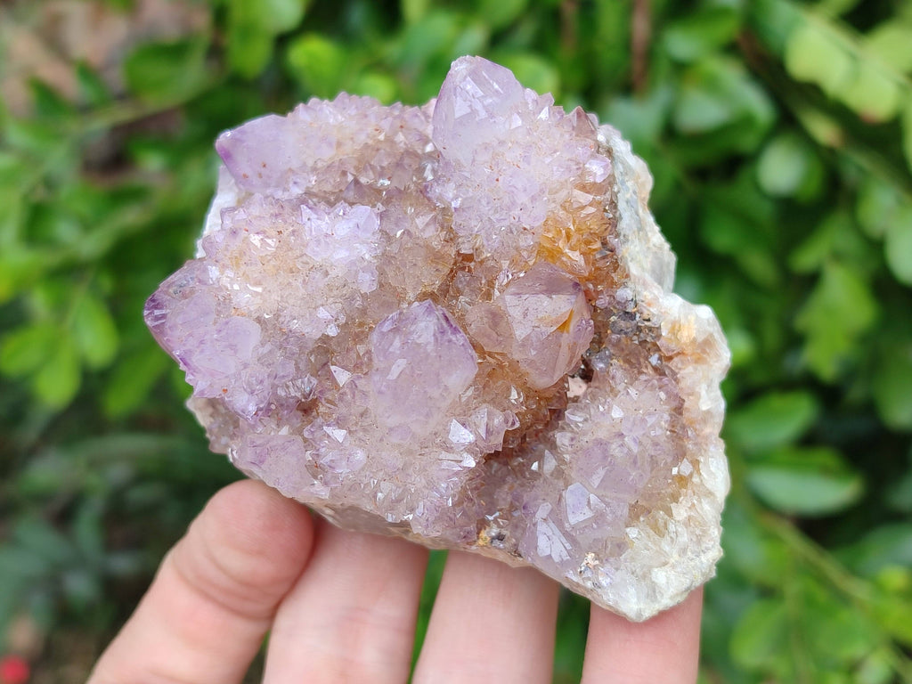 Natural Amethyst Spirit Quartz Clusters x 3 From Boekenhouthoek, South Africa - Toprock Gemstones and Minerals 