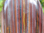 Polished Banded Tiger Iron Standing Free Forms x 3 From South Africa - Toprock Gemstones and Minerals 
