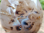 Polished Agate Standing Free Forms x 2 From Madagascar - Toprock Gemstones and Minerals 