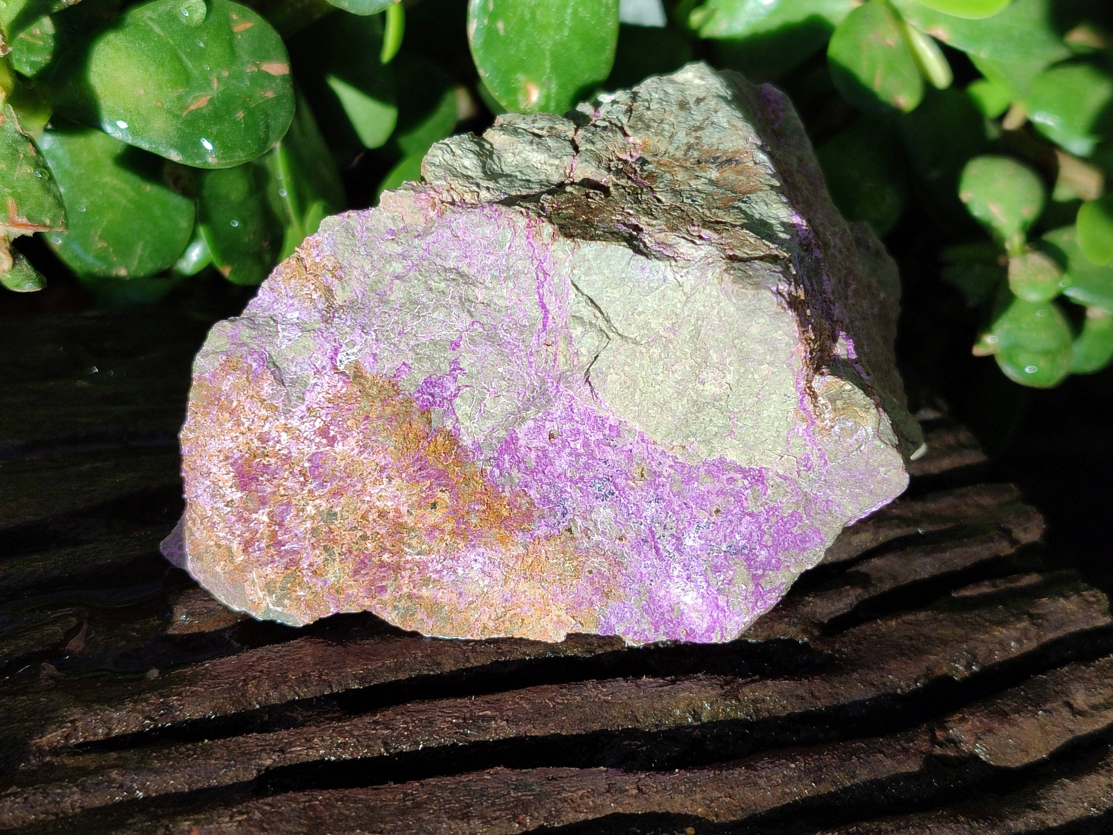 Natural Cobbed Stichtite Specimens x 6 From Barberton, South Africa - Toprock Gemstones and Minerals 