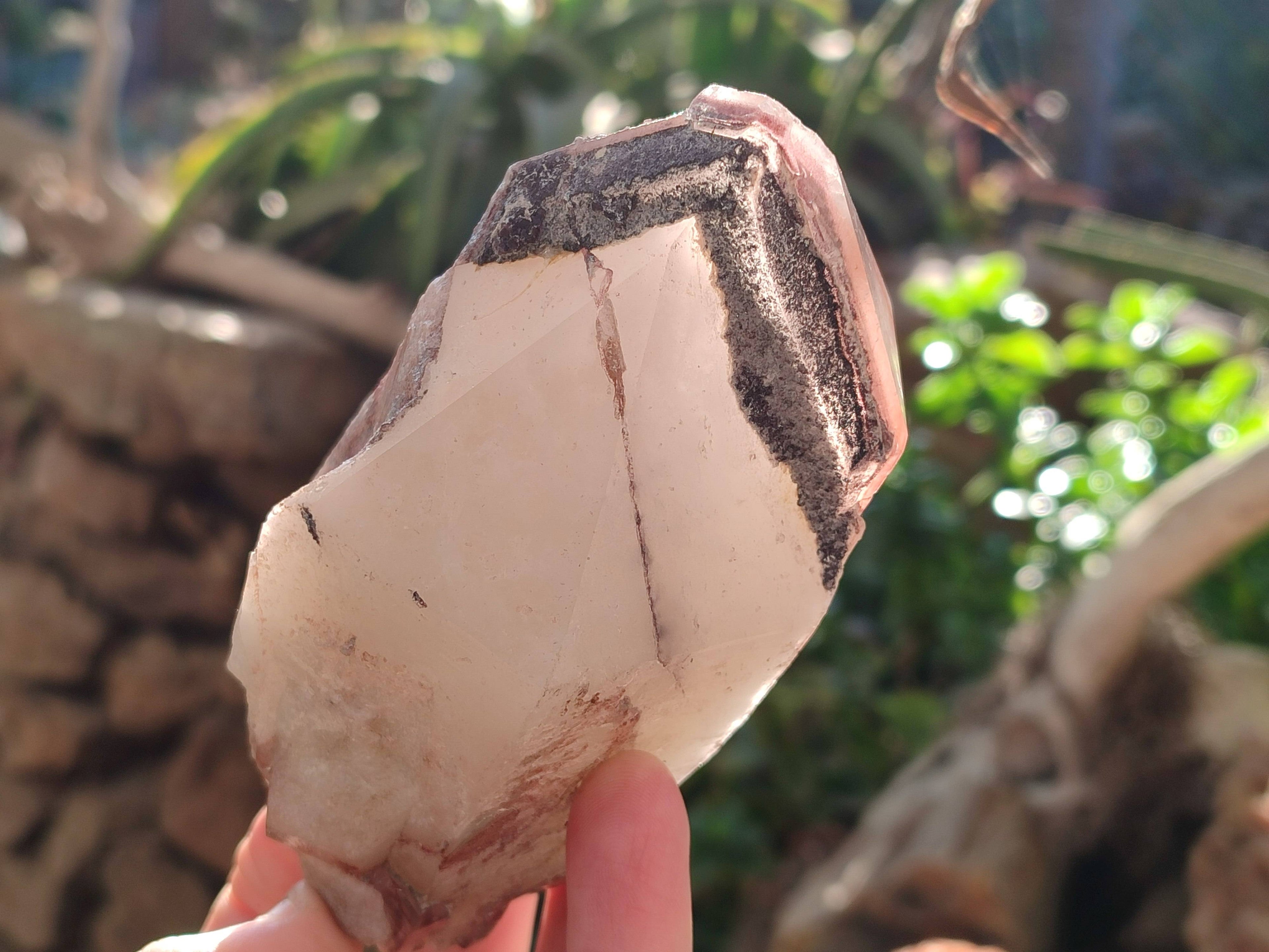 Natural Red Hematoid Quartz Clusters x 3 From Karoi, Zimbabwe - Toprock Gemstones and Minerals 
