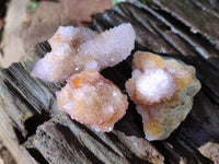 Natural Amethyst Spirit Quartz Clusters x 20 From Boekenhouthoek, South Africa