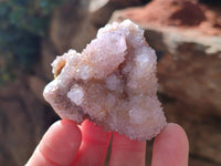 Natural Amethyst Spirit Quartz Clusters x 20 From Boekenhouthoek, South Africa