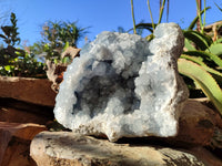 Natural Celestite Geode Specimen x 1 From Sakoany, Madagascar