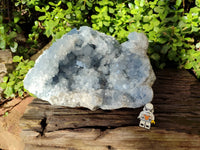 Natural Celestite Geode Specimen x 1 From Sakoany, Madagascar